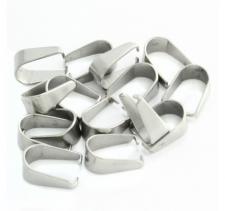 Stainless Steel Bail Jewelry Part 24pcs
